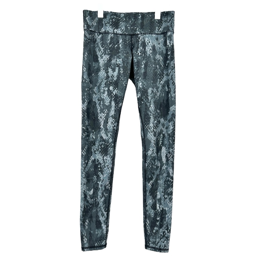 ALO Yoga Black & Gray Snakeskin Print Leggings sz S